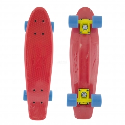 Deskorolka plastikowa fish, rybka, penny board CRUISER czerwona Spokey
